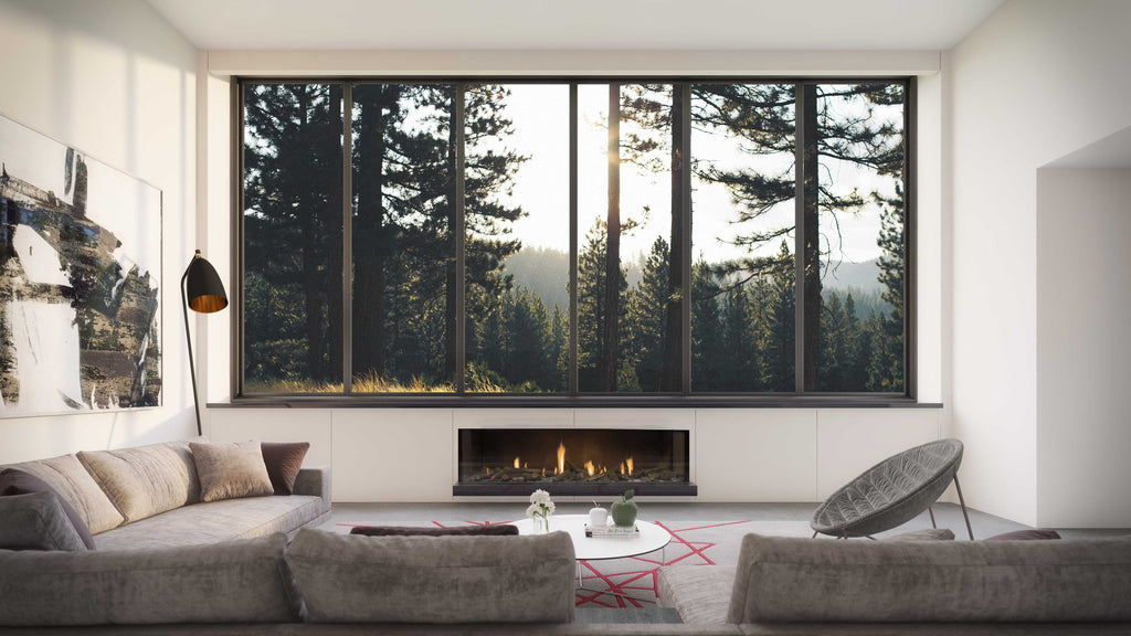 Escea DS1650 Single Sided Gas Fire Front