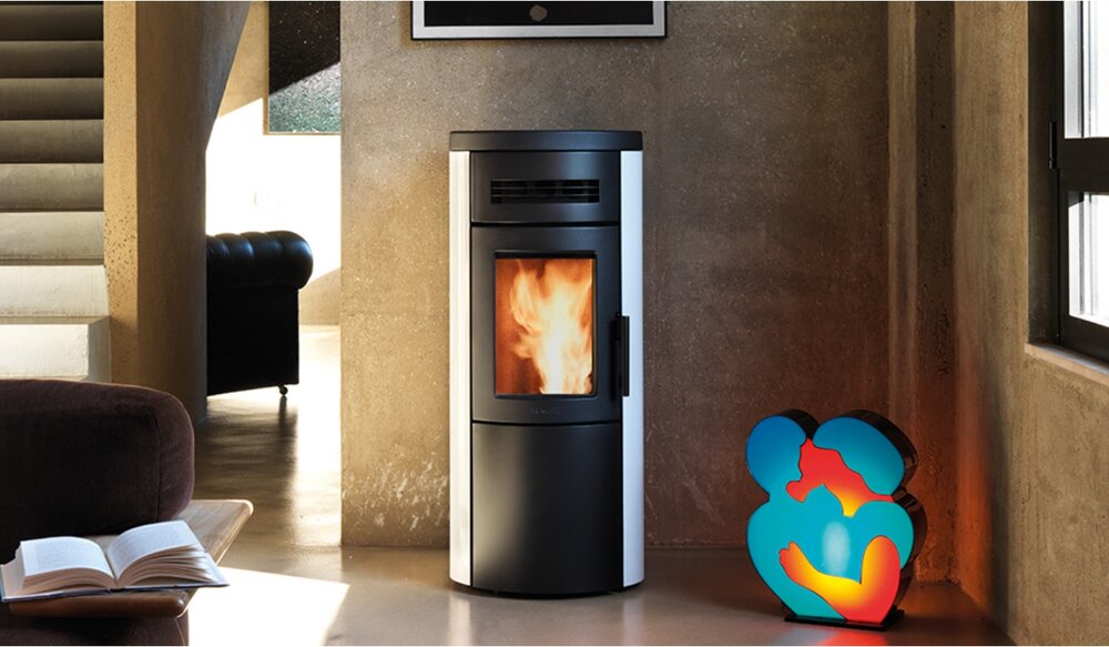 Dual 7 Pellet Fire Lifestyle