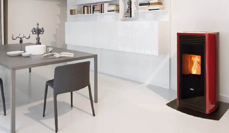 Elena Pellet Fire Lifestyle