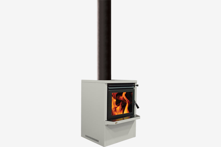 Ethos Galaxy Wood Burner Silver