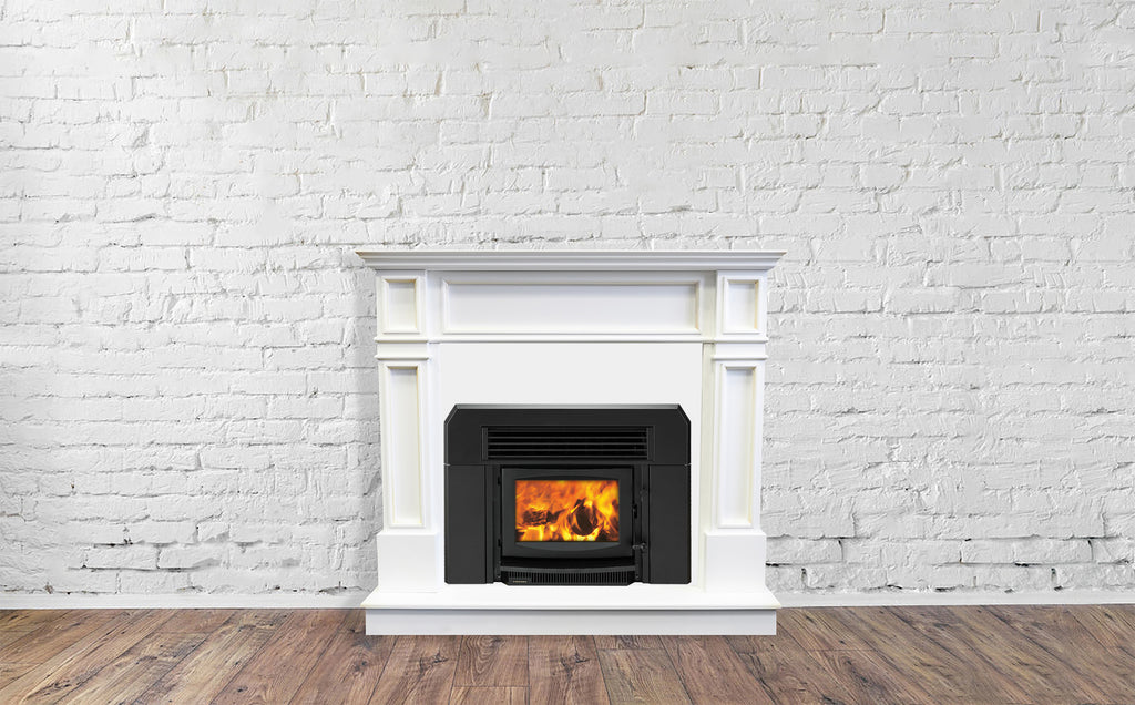 Firenzo Kompact Forte Inbuilt Wood Fire Front