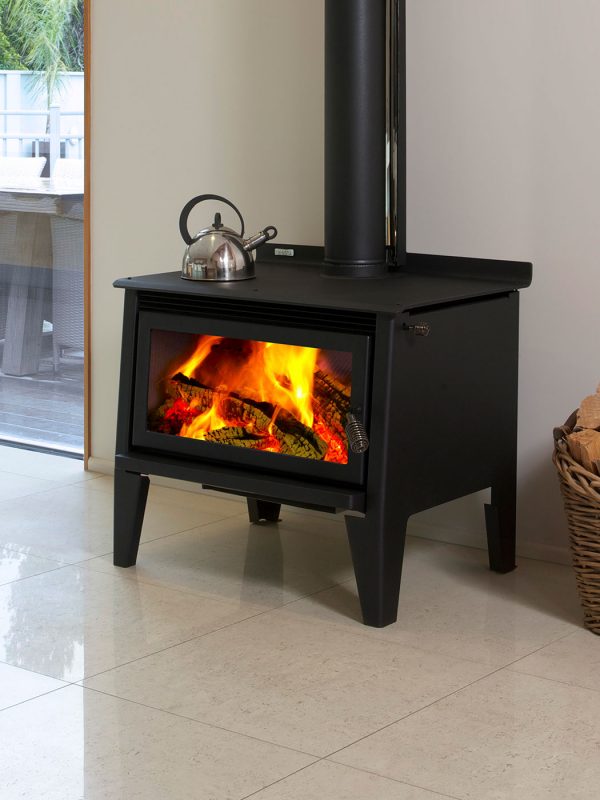 Metro LTD Mega Rad Wood Burner Front