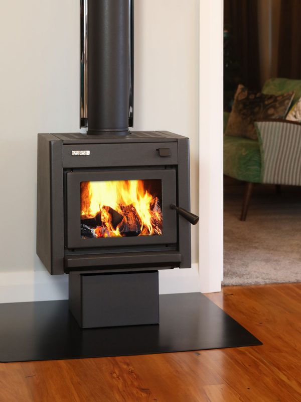 Metro Tiny Ped Wood Burner Front