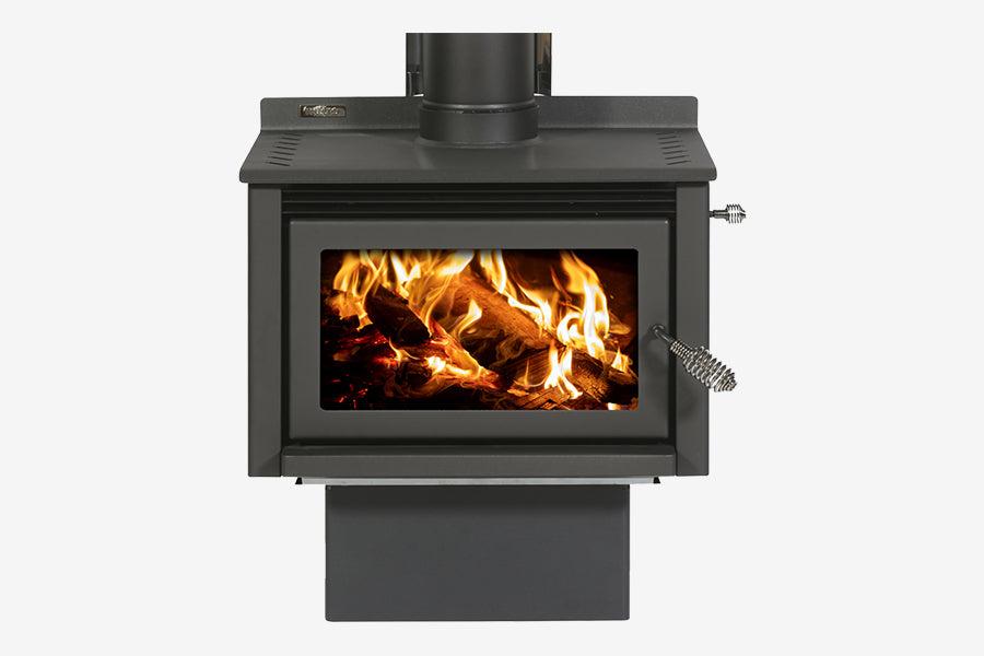 Metro Ultra Wee Rad Wood Burner Front