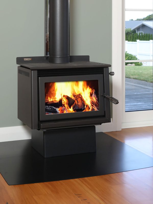 Metro Ultra Wee Rad Wood Burner Front