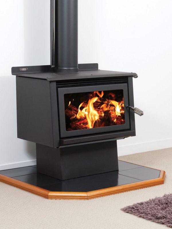 Metro LTD Xtreme Rad Base Wood Burner Front
