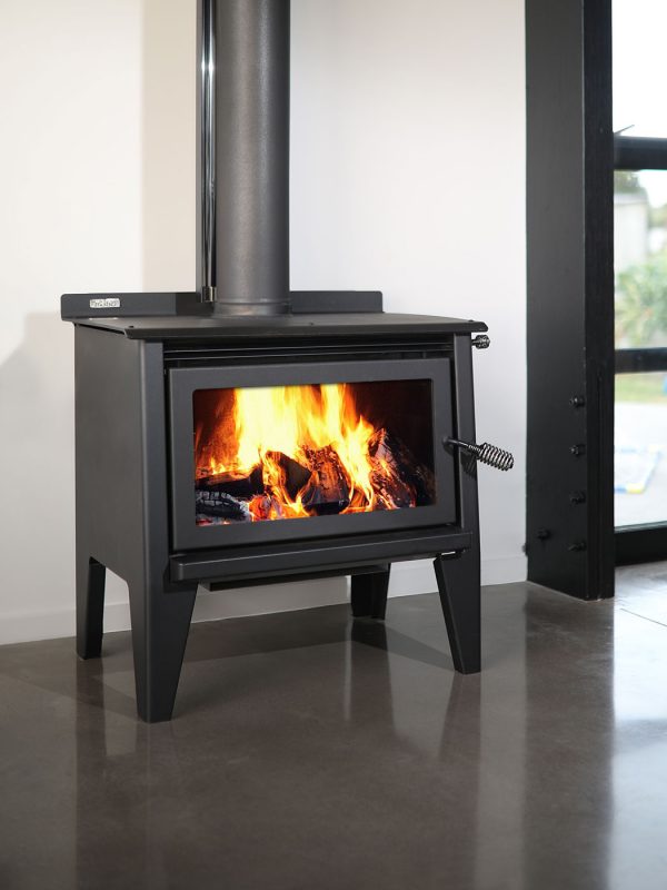 Metro LTD Xtreme Rad Leg Wood Burner Front