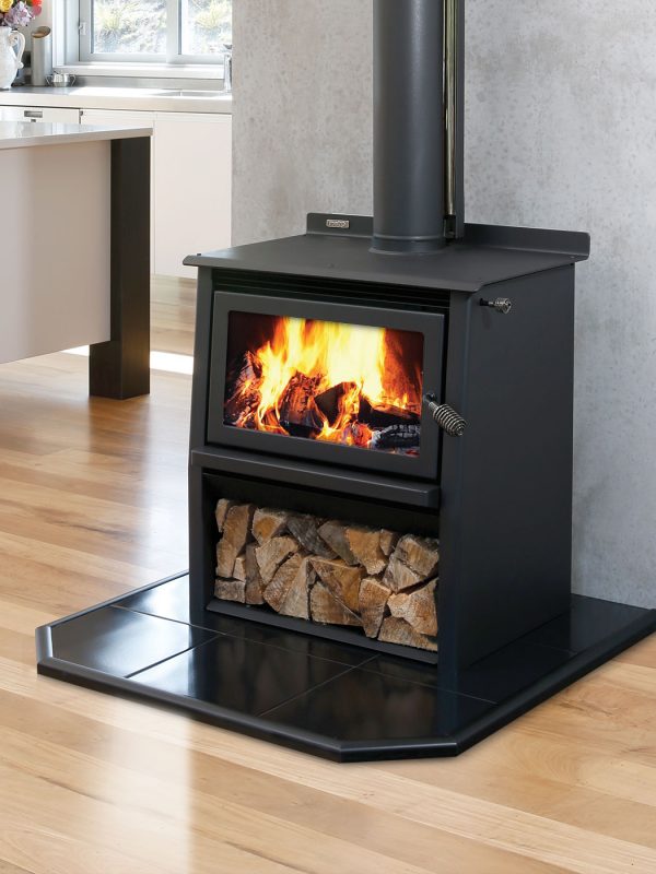 Metro LTD Xtreme Rad Woody Wood Burner Front
