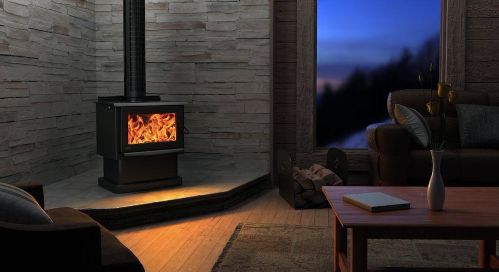 Yunca Monte Base Wood Burner Lifestyle