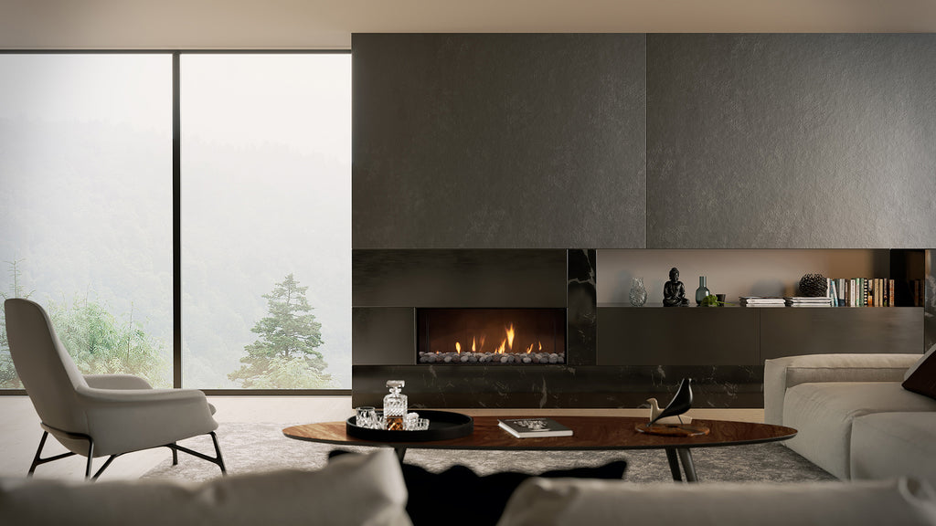 Escea DS1150 Single Sided Gas Fire Front