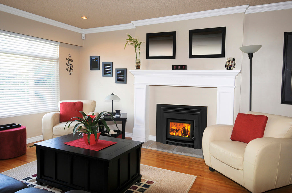 Firenzo Kompact Deco Wood Fireplace Front