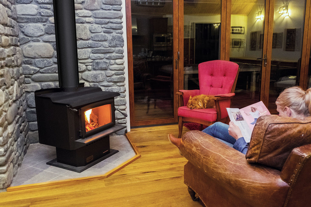 Woodsman Tarras MKIII Wood Burner Front