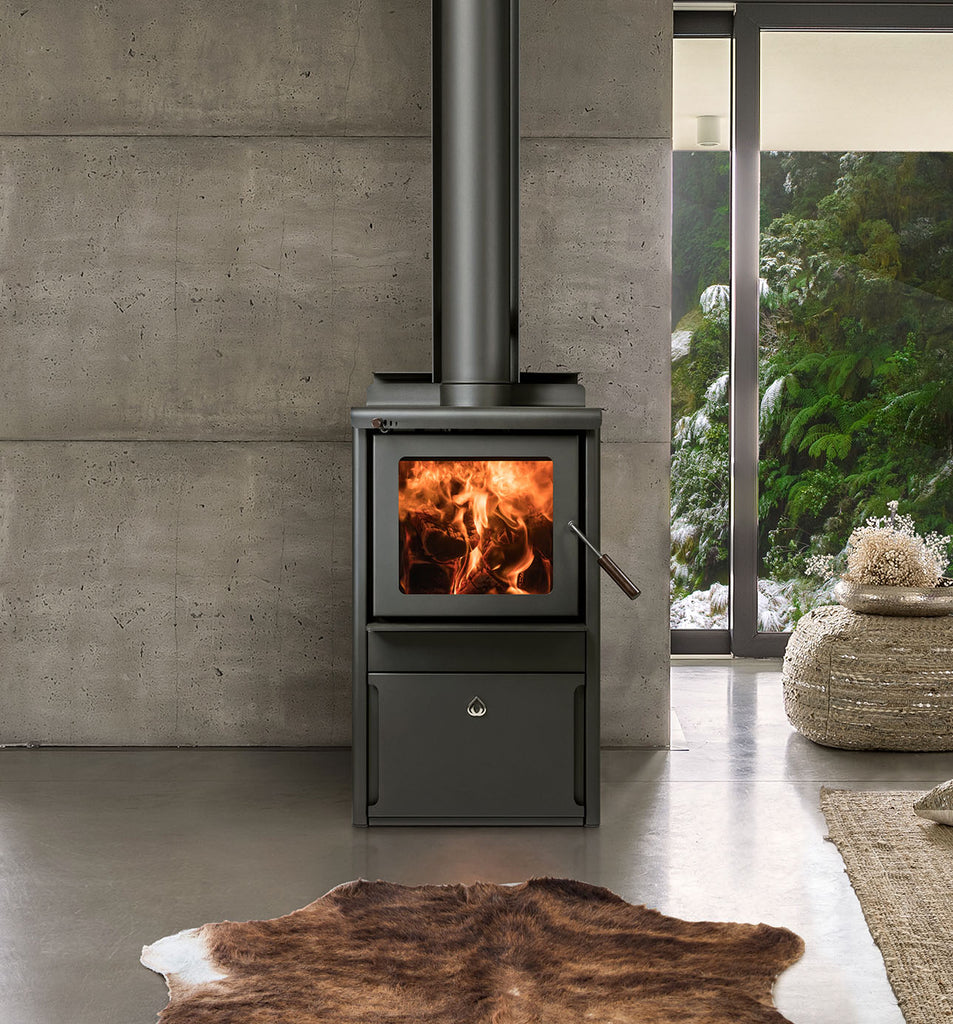 Woodsman Serene Wood Burner Front