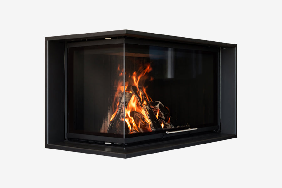 Spartherm Corner Inbuilt Wood Fire