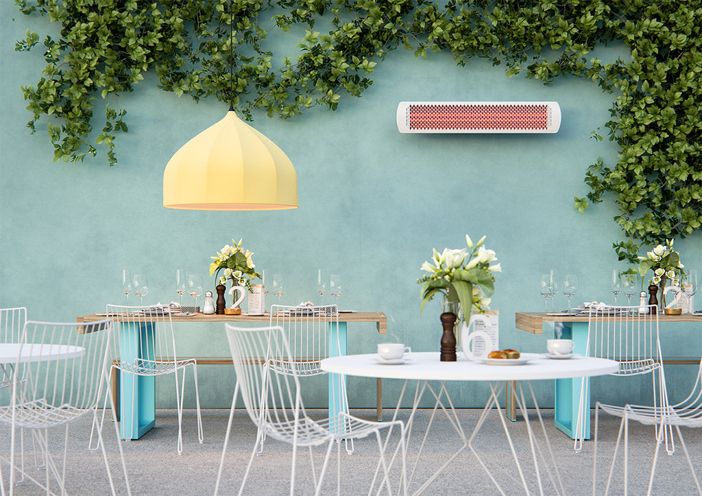 Bromic Tungsten Smart Heat 3000 Electric Outdoor Heater Lifestyle
