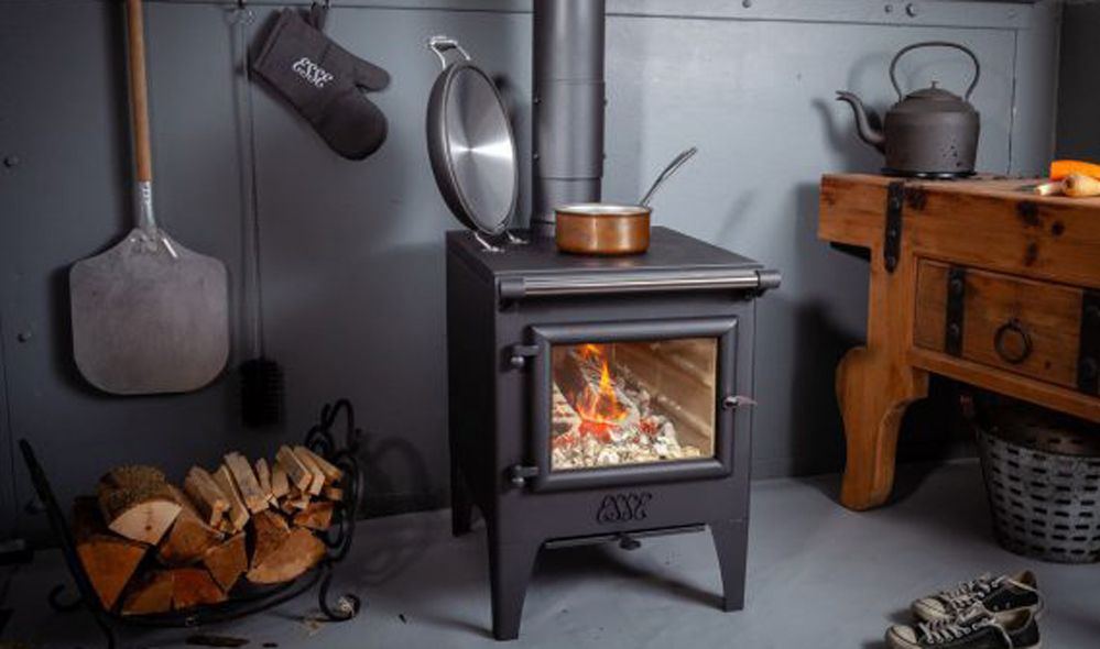 ESSE Warmheart Wood Fire Front