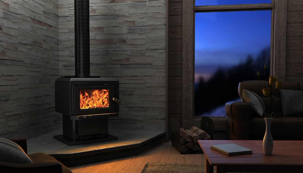 Yunca Blenz Multi-Fuel Wood Burner Lifestyle