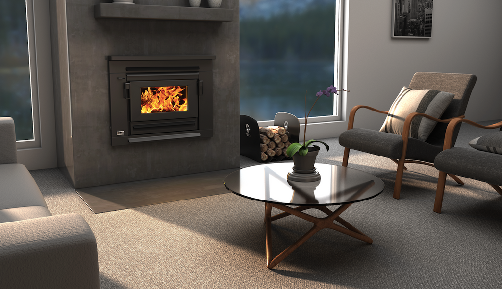 Yunca Xander Wood Burner Lifestyle