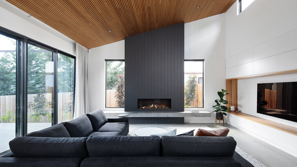 Escea DS1400 Single Sided Gas Fire Installation