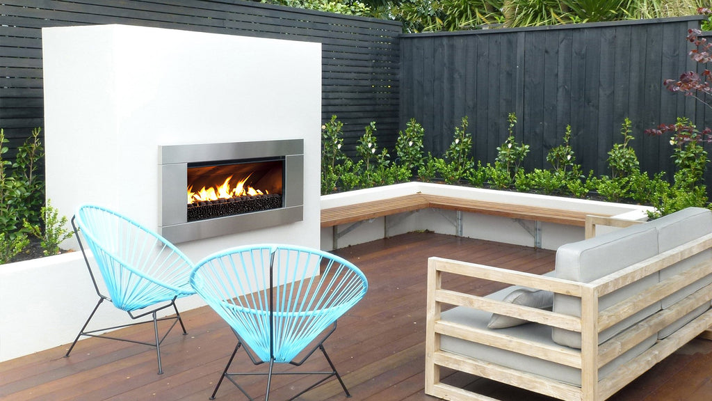 Escea EF5000 Outdoor Gas Fire – Wellington Fireplace Studio