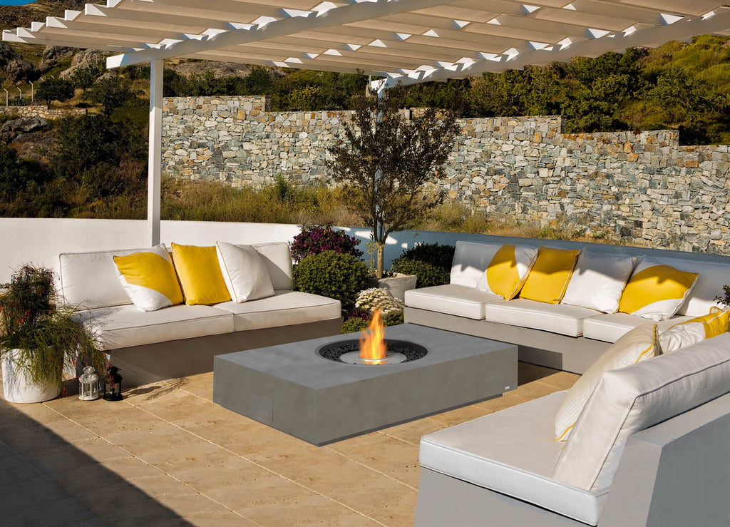 Ecosmart Martini 50 Biofuel Fire Pit Table Front