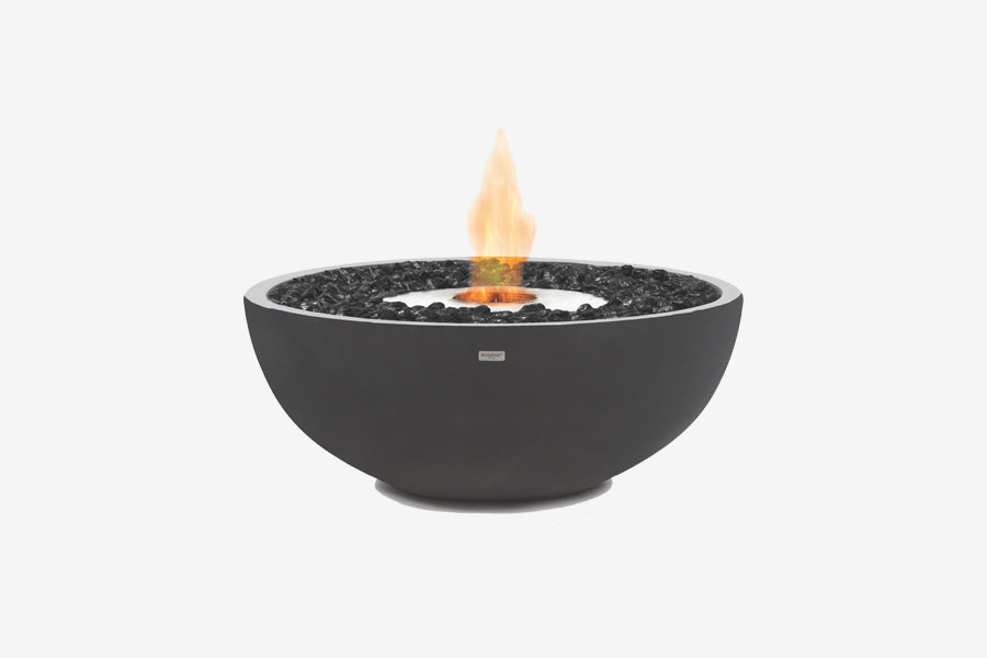 Ecosmart Mix 850 Portable Fire Pit Bowls Graphite
