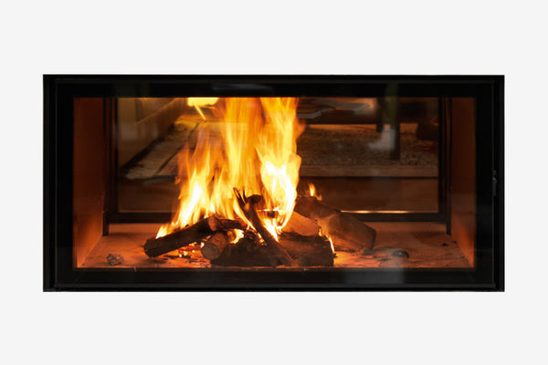 Spartherm Double Sided Inbuilt Wood Fire