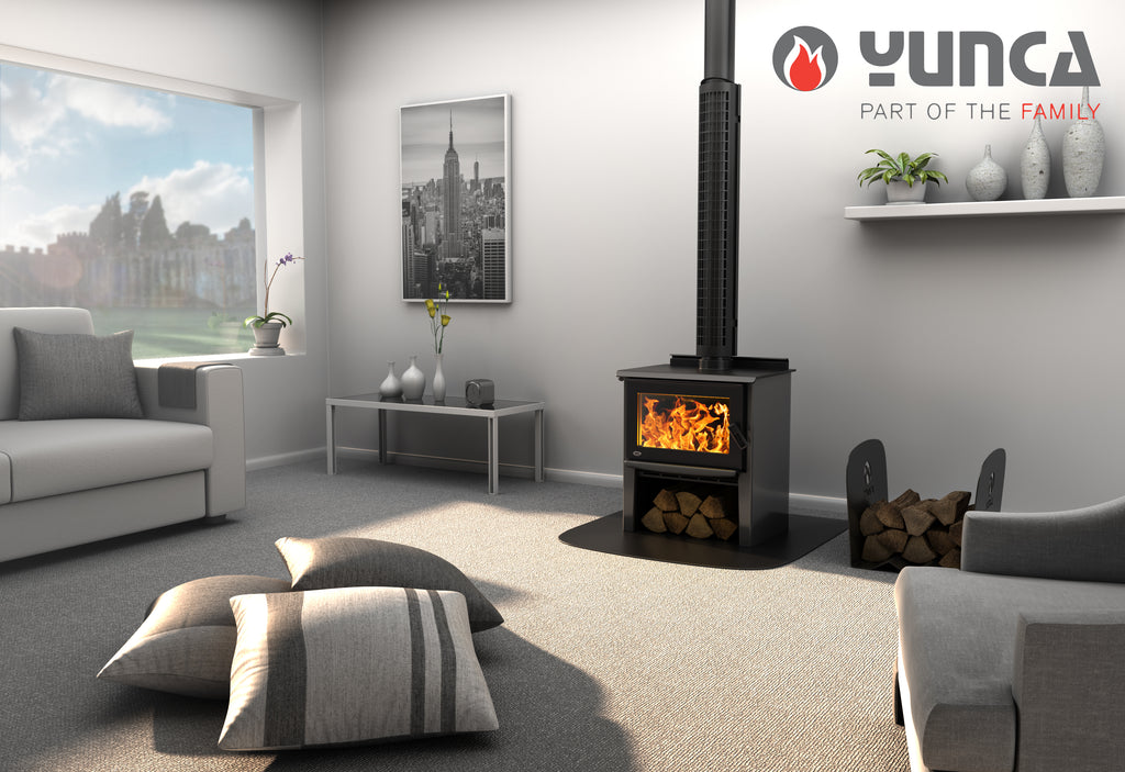 Yunca Monte Euro Wood Burner Lifestyle