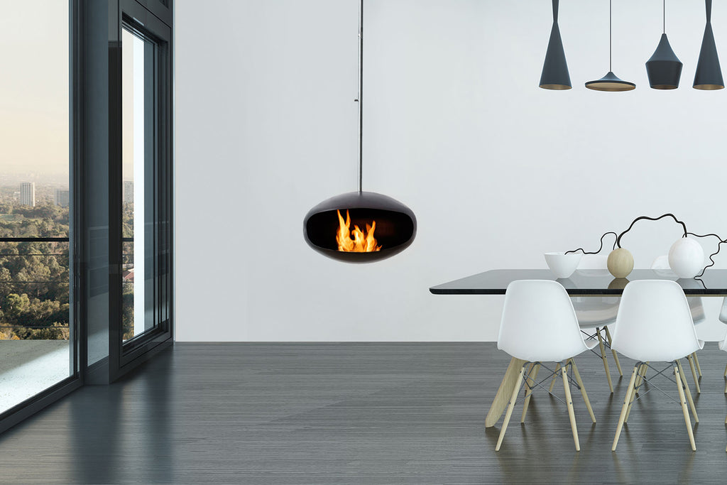 Cocoon Aeris Bioethanol Suspended Fire Front